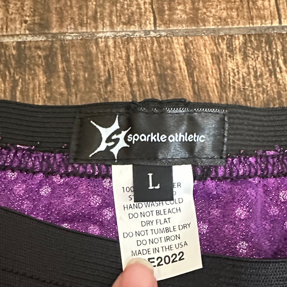 Glamorous Purple Sequin Mini Skirt - Picture 2 of 4